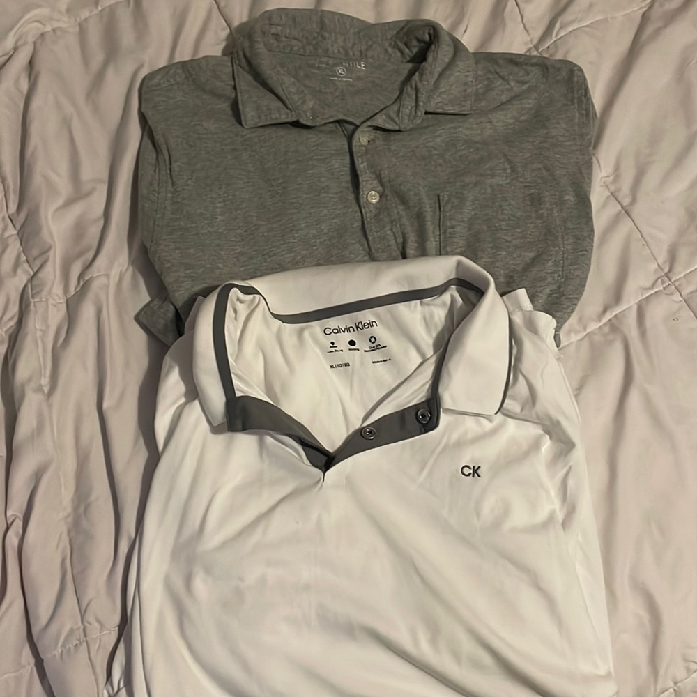 Men’s XL polo bundle (2)